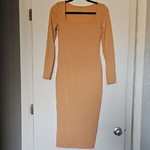 Midi Long Sleeve Dress